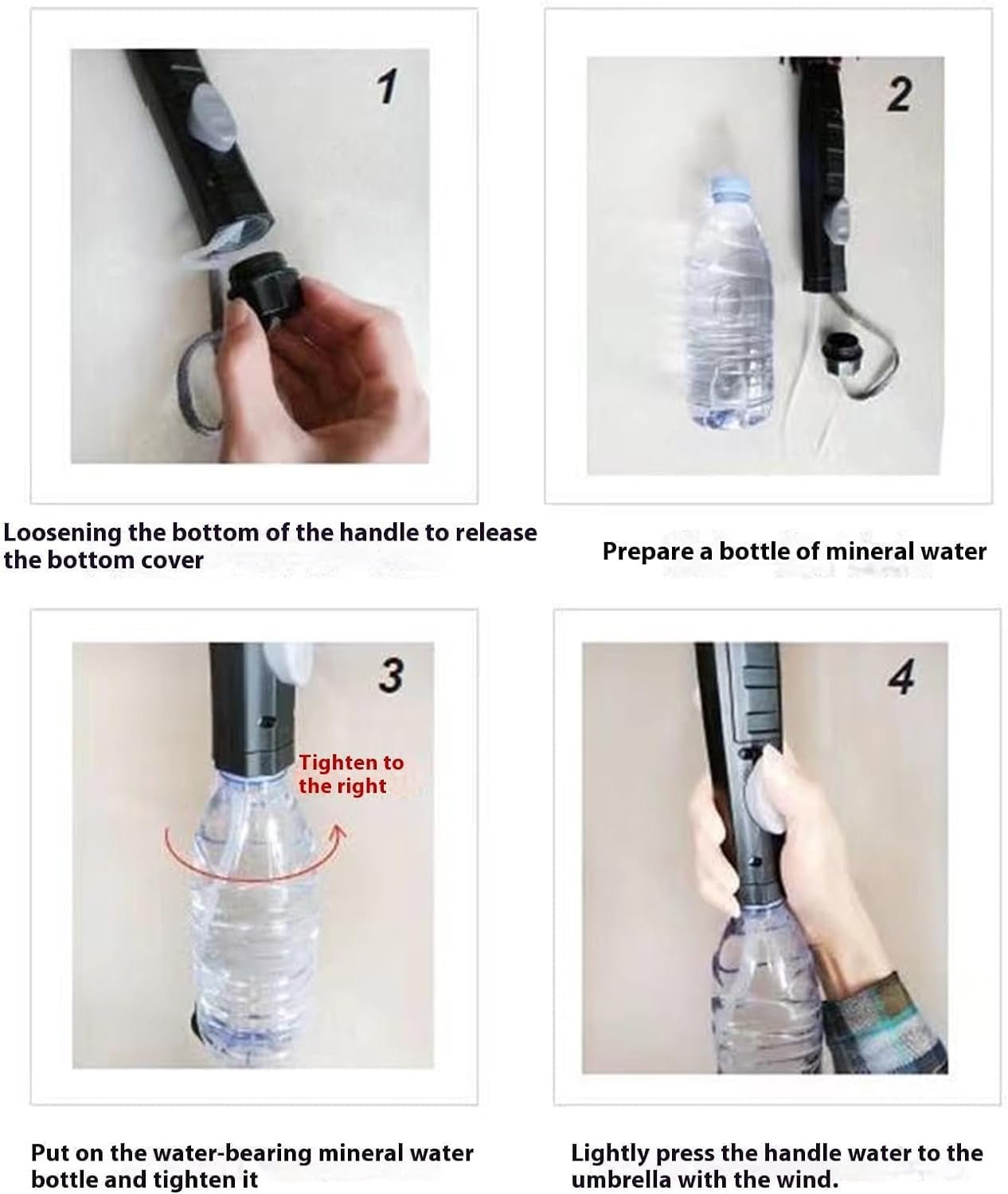 3 in 1 Umbrella with Fan - Umbrella with Fan - Dot Com Product
