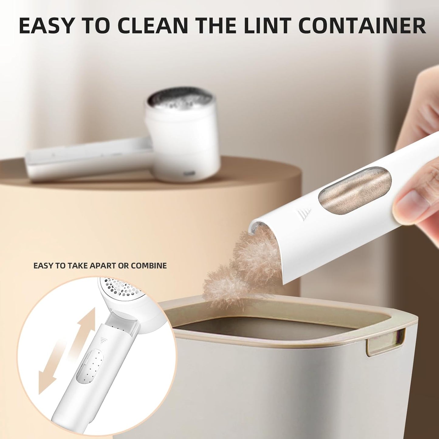 Rechargeable Fabric Shaver