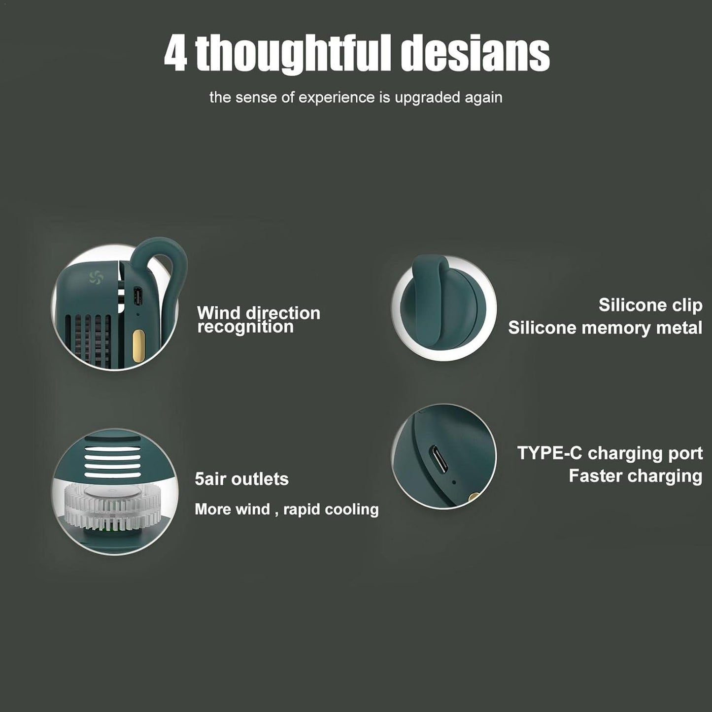 Portable Rechargeable Fan