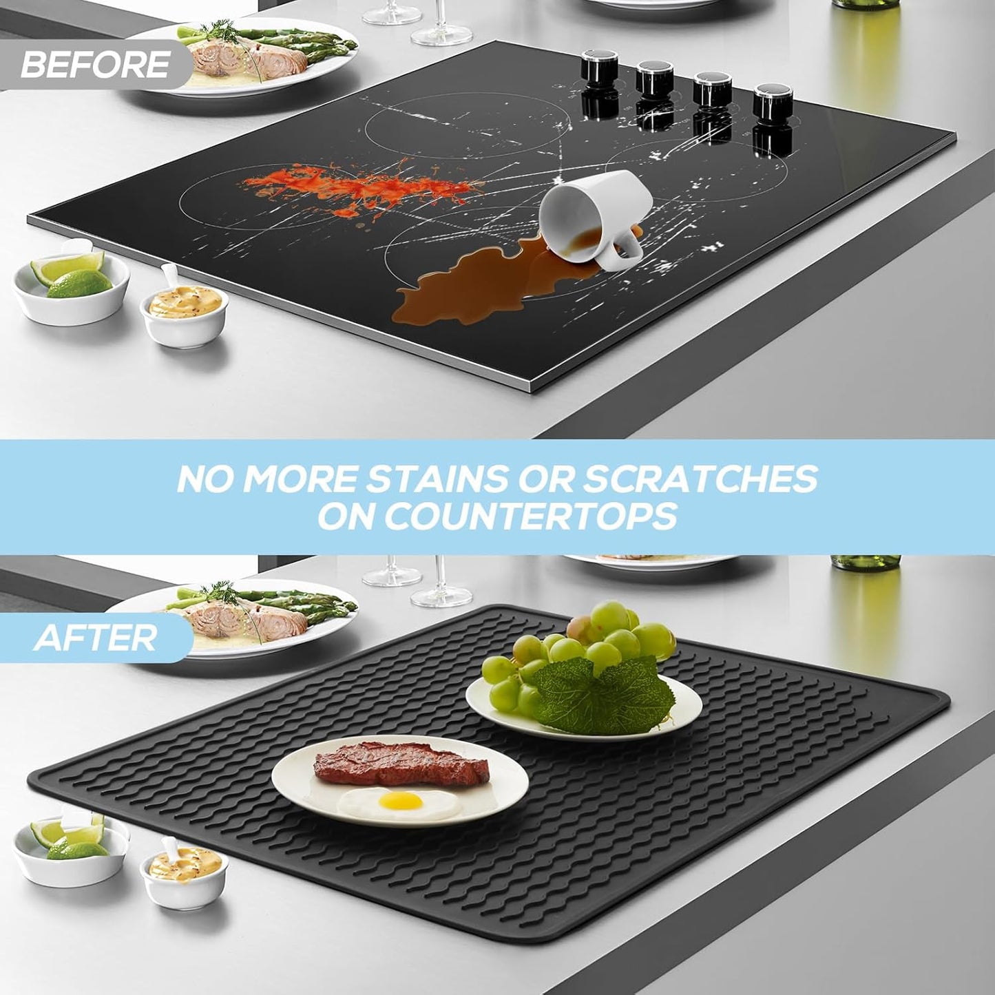 Silicone Top Cover for Electric Stove