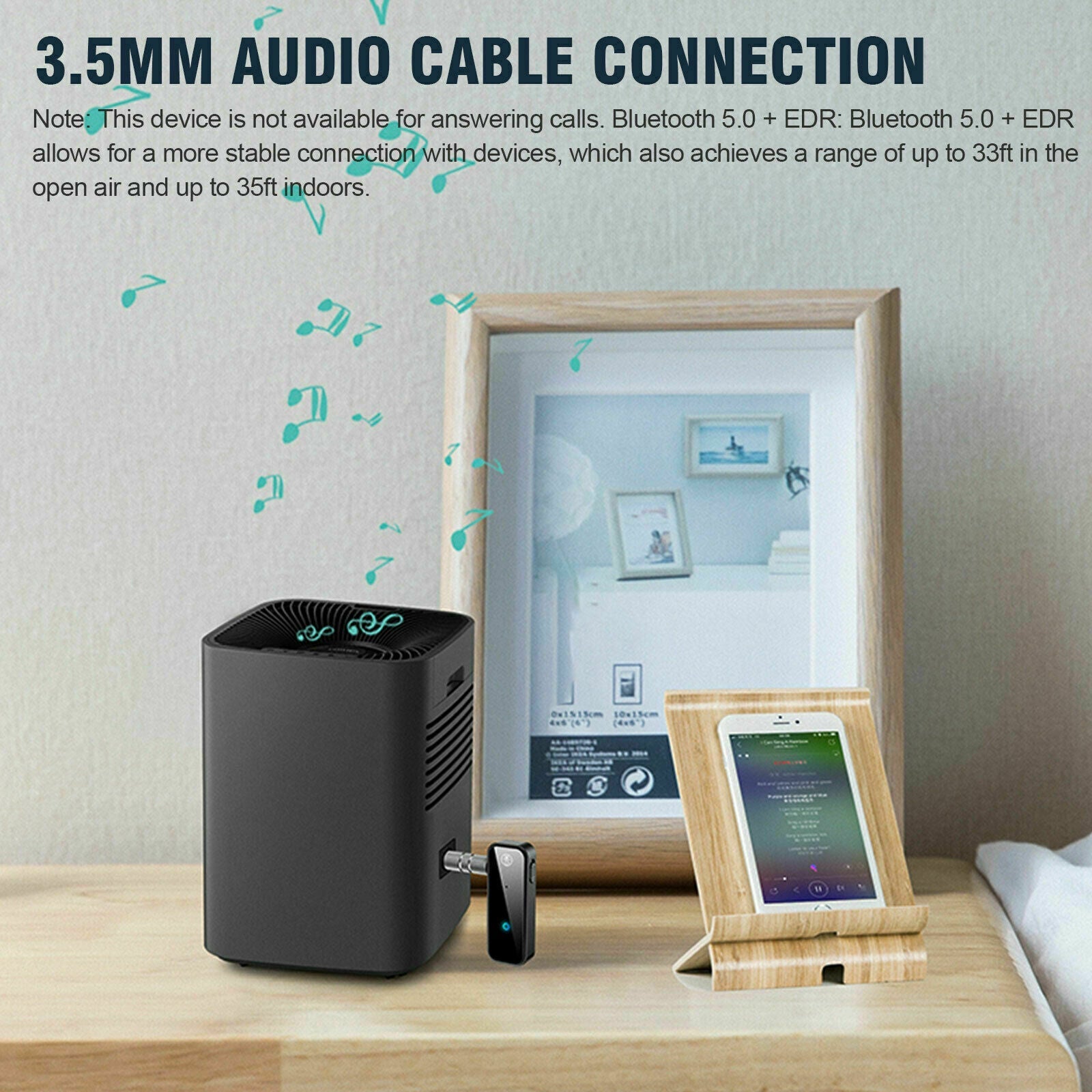 Bluetooth 5.0 2in1 Transmitter Receiver - Dot Com Product