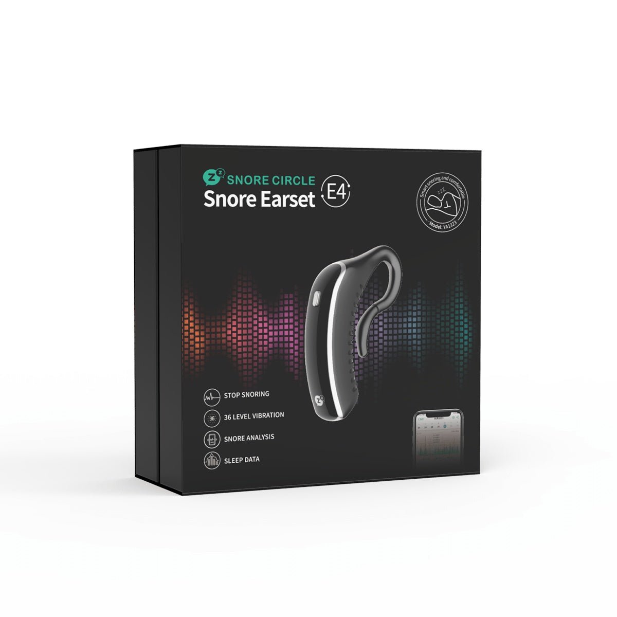 Bluetooth Anti - snoring Device Charge Snore Earset - Dot Com Product