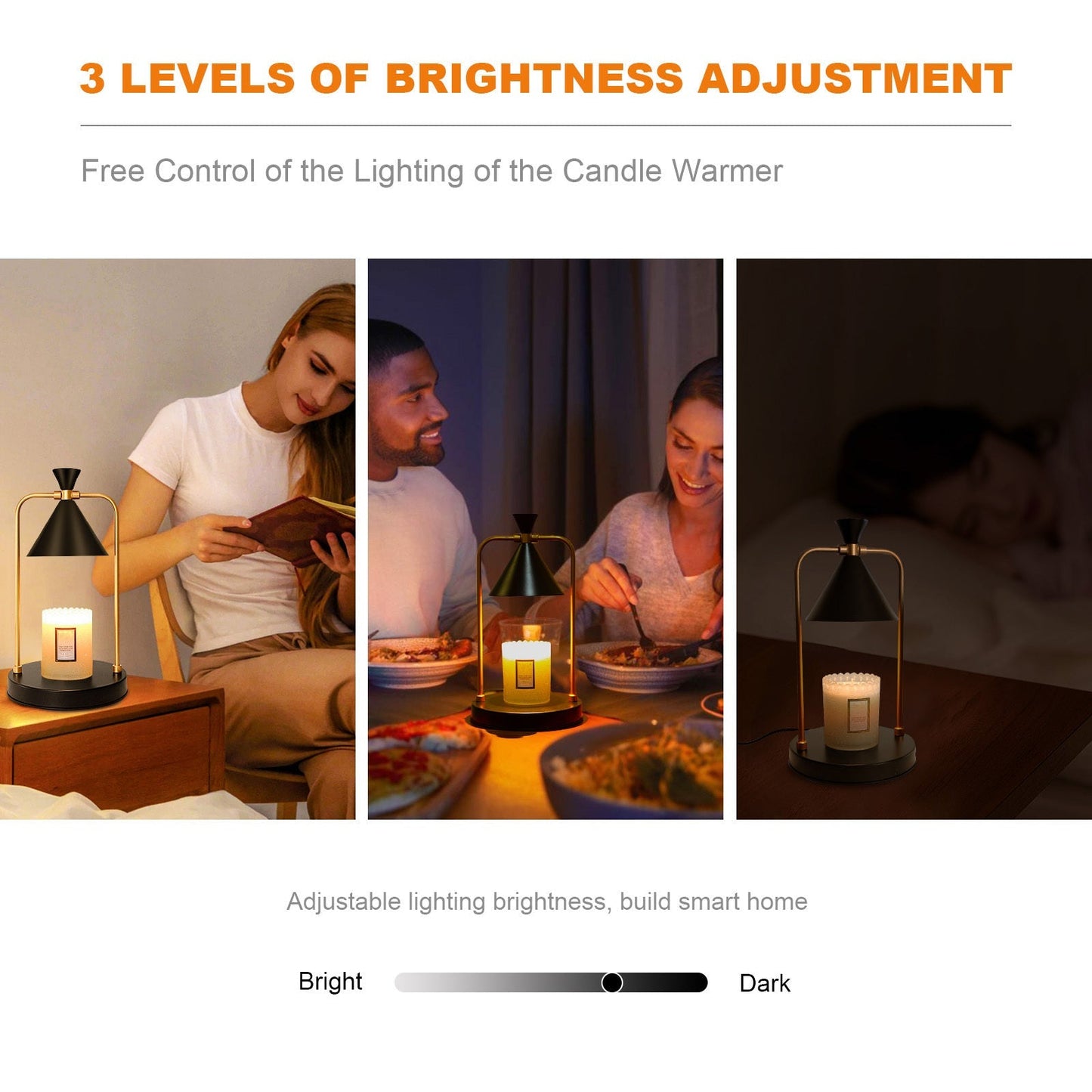 Candle Warmer Lamp With Timer - Dot Com Product