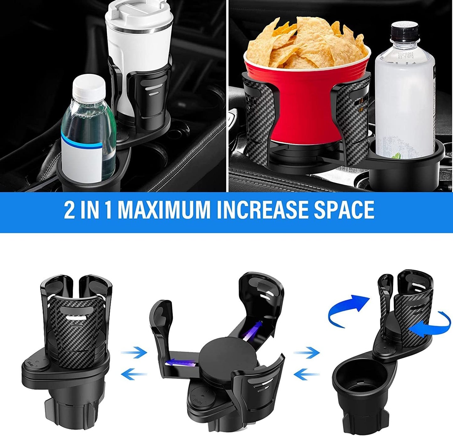 Car Drink Holder 360 Degrees - Dot Com Product