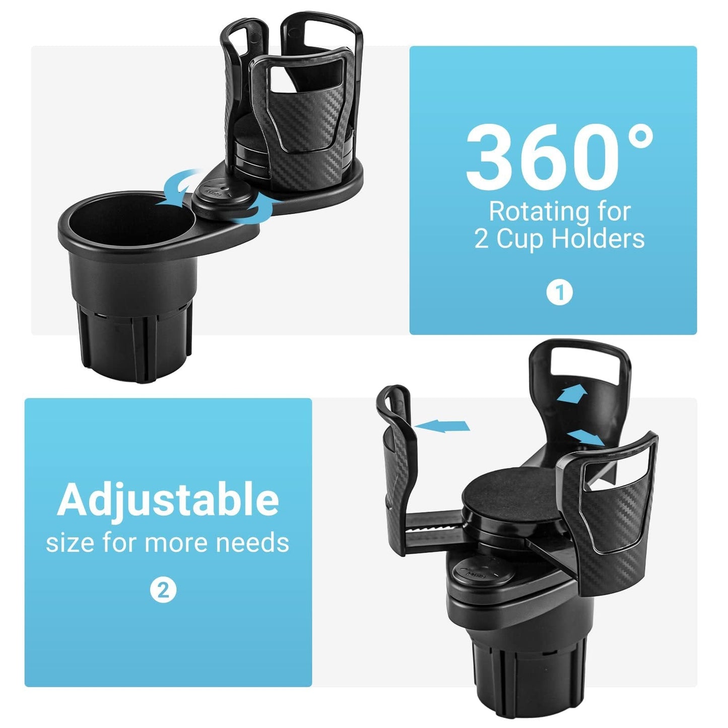 Car Drink Holder 360 Degrees - Dot Com Product