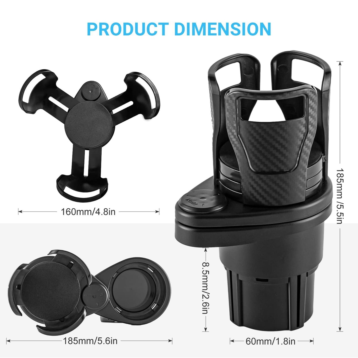 Car Drink Holder 360 Degrees - Dot Com Product