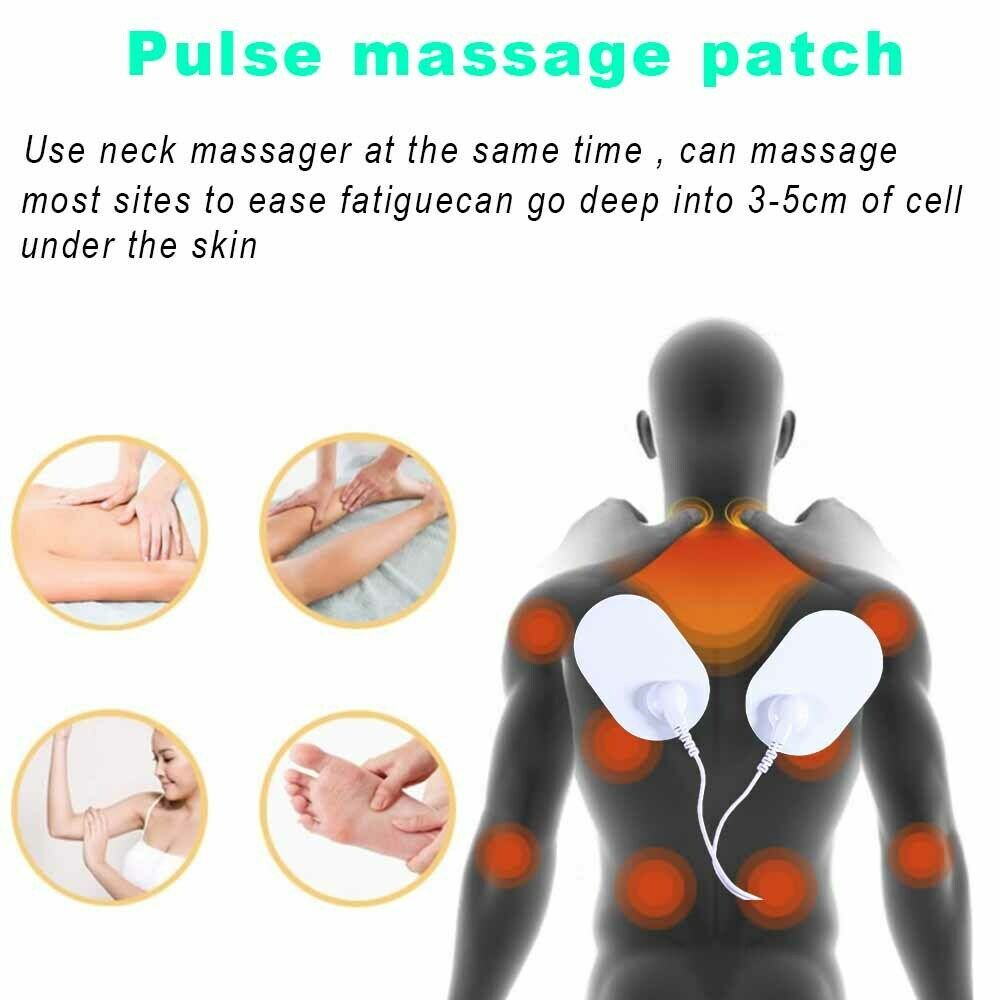 Electric Tens Unit Pulse Neck Massager - Dot Com Product