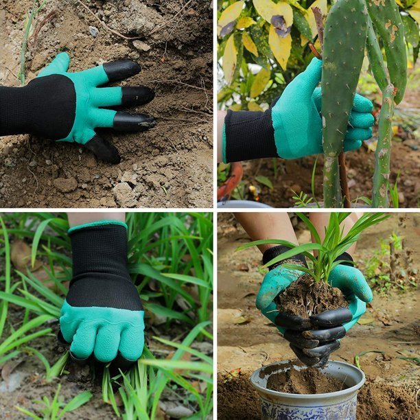 Garden Gloves With Claws Waterproof Garden Gloves - Dot Com Product