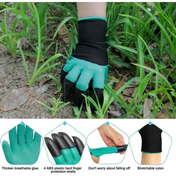 Garden Gloves With Claws Waterproof Garden Gloves - Dot Com Product