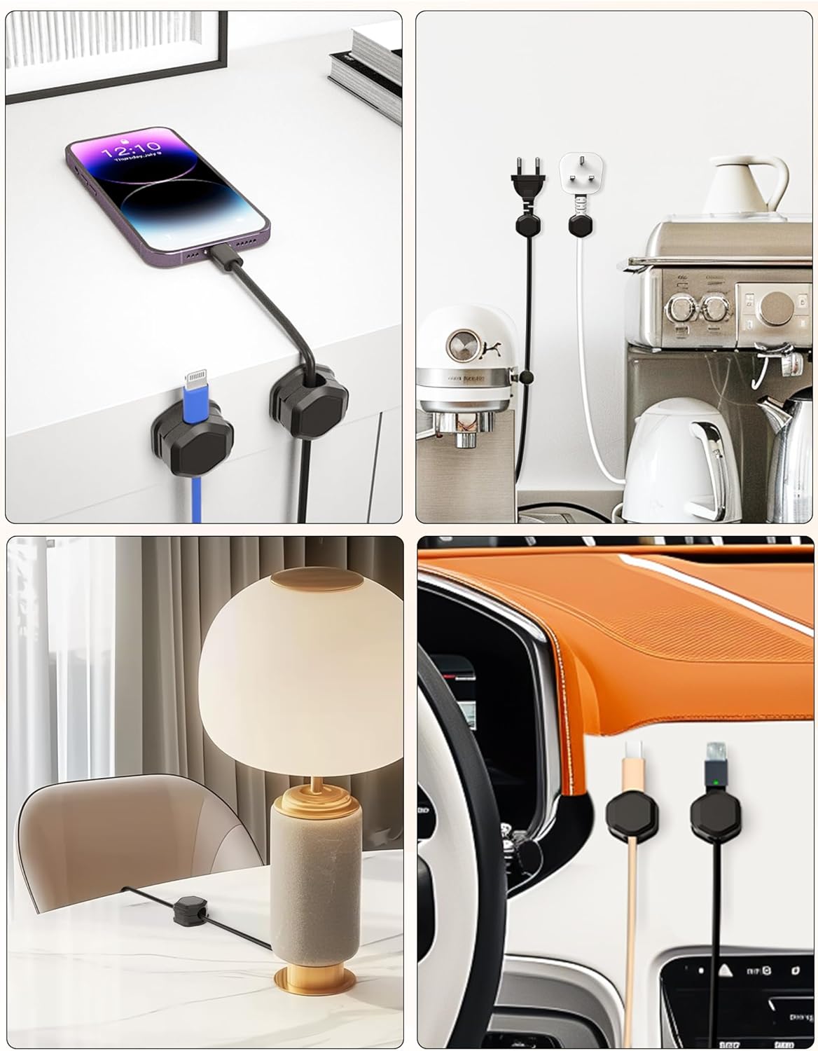 Magnetic Cable Clips - Dot Com Product