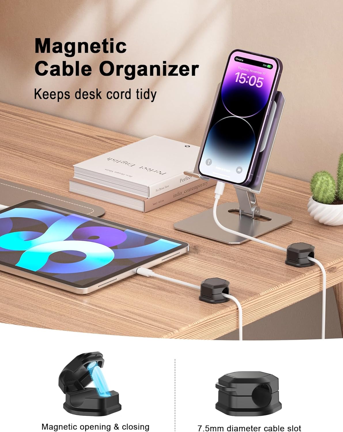 Magnetic Cable Clips - Dot Com Product