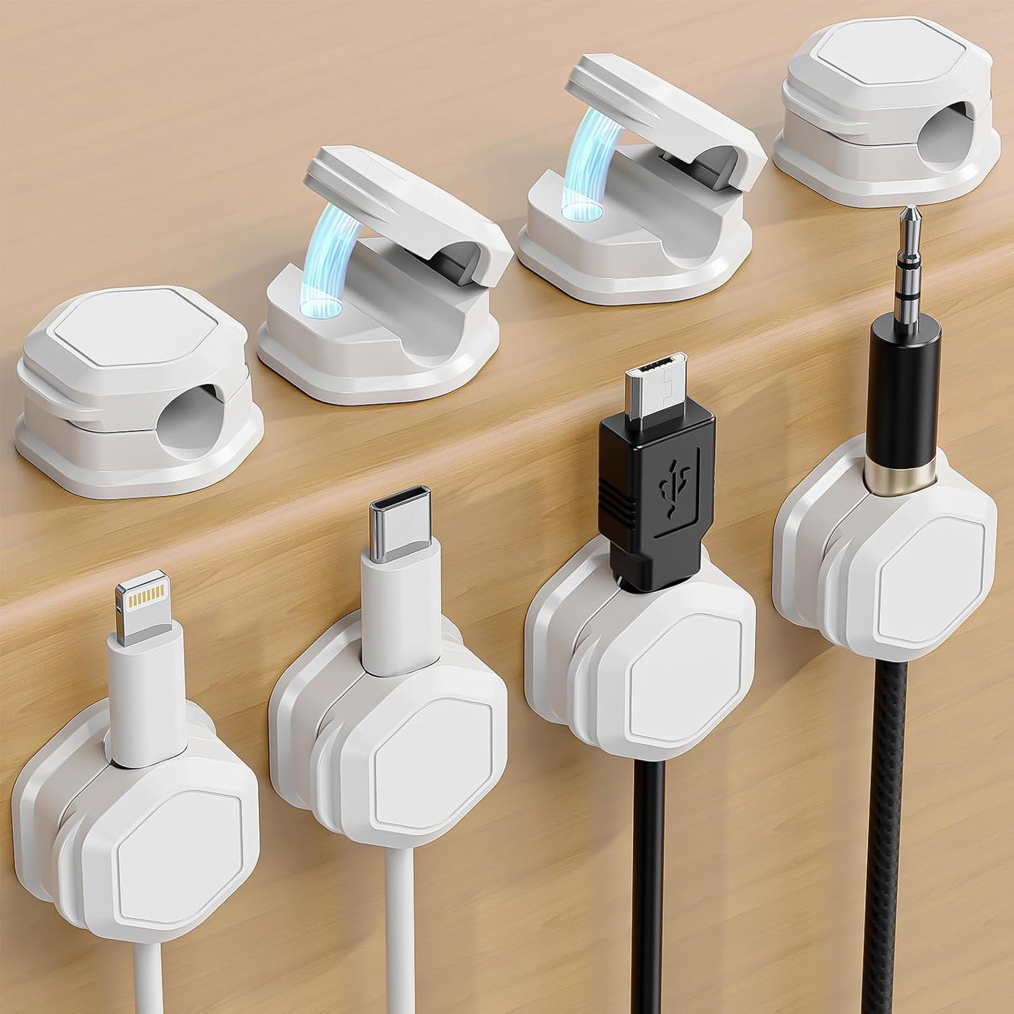 Magnetic Cable Clips - Dot Com Product