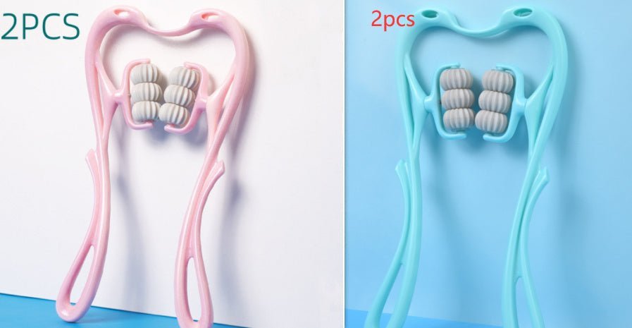 Multifunctional Manual Six - wheel Neck Massager - Dot Com Product