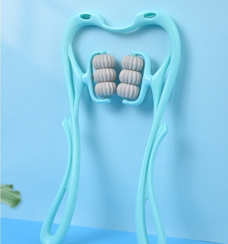 Multifunctional Manual Six - wheel Neck Massager - Dot Com Product