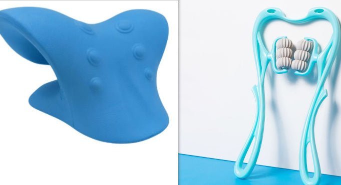 Multifunctional Manual Six - wheel Neck Massager - Dot Com Product