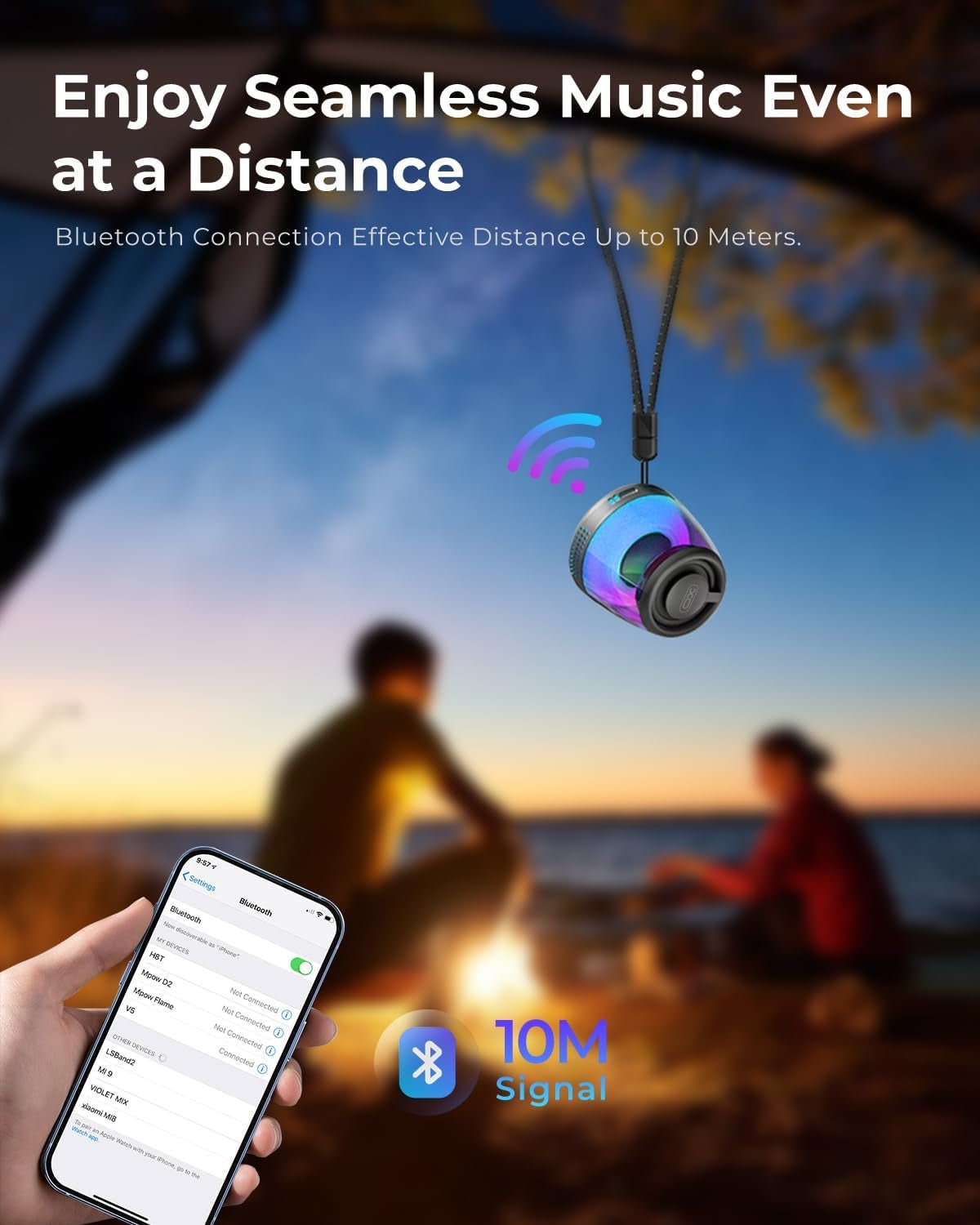 Portable Magnetic Bluetooth Speaker - Dot Com Product