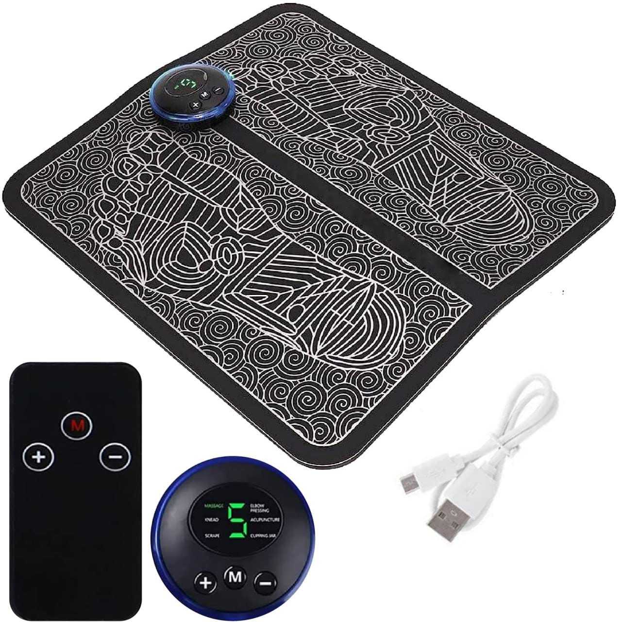 Rechargeable Portable Foot Intelligent Massage Pad - Dot Com Product