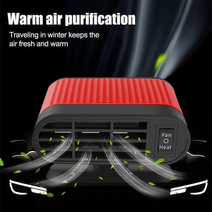 1000W Car Heater 12V Portable Electric Heating Fan Defogger Defroster Demister - Dot Com Product