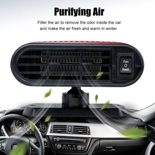 1000W Car Heater 12V Portable Electric Heating Fan Defogger Defroster Demister - Dot Com Product