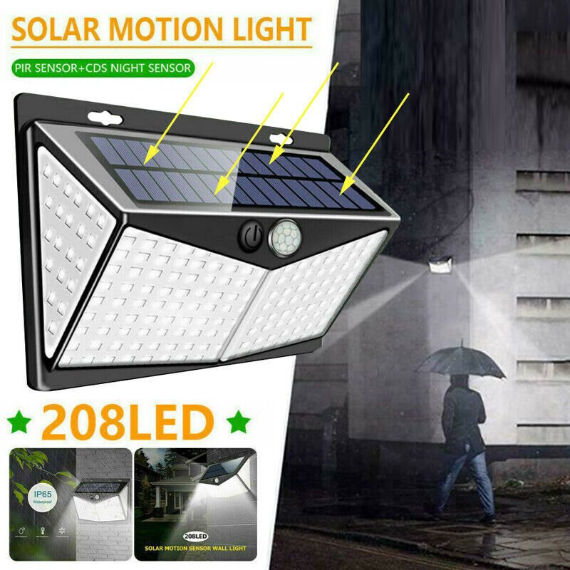 208 LED Solar Power Light - Dot Com Product