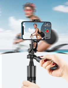 360 Auto Face Tracking Gimbal AI Smart Gimbal Face Tracking Auto Phone Holder For Smartphone Video Vlog Live Stabilizer Tripod - Dot Com Product