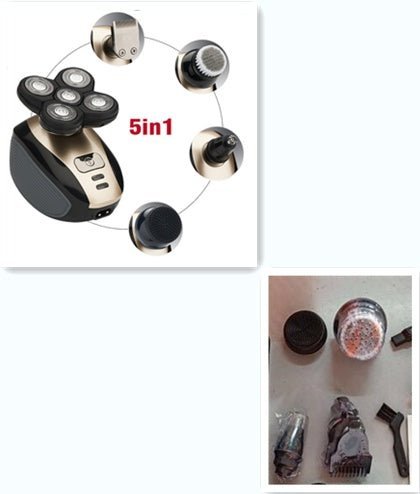 5 In 1 Multifunctional Electric Shaver - Dot Com Product