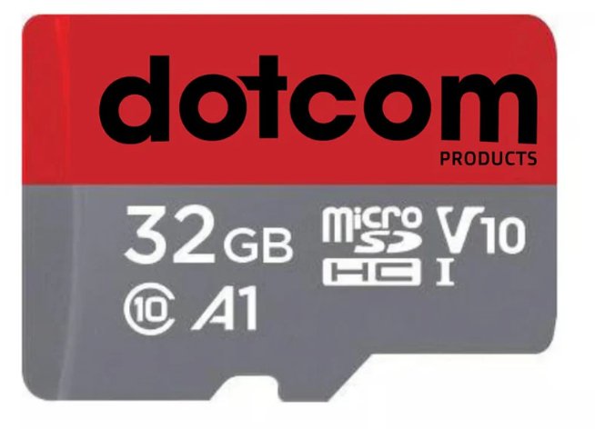 64G SD Card Mini Storage - Dot Com Product