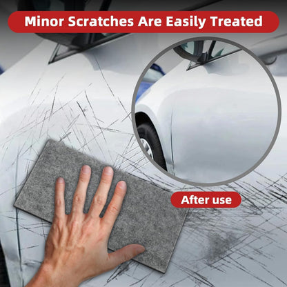 Nano Sparkle Cloth Car Scratches Remover,6Pcs Multi-Purpose Nano Magic Cloth Easy to Repair Small Scratched Water Spots Scratch Car Remover