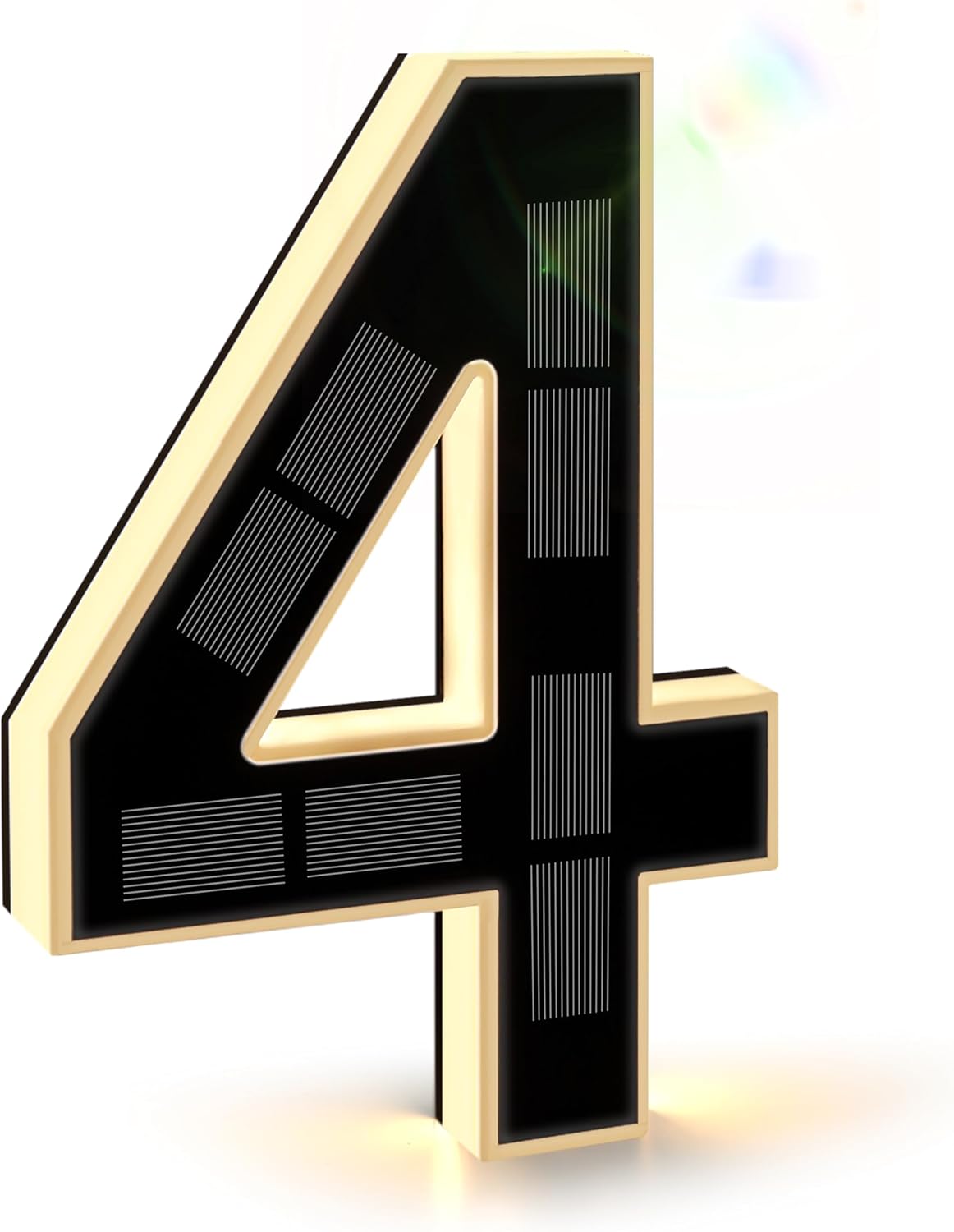 9 Inch Solar Lighted House Numbers for Outside