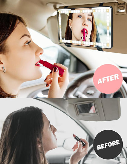 Lighted Vanity Mirror for Car