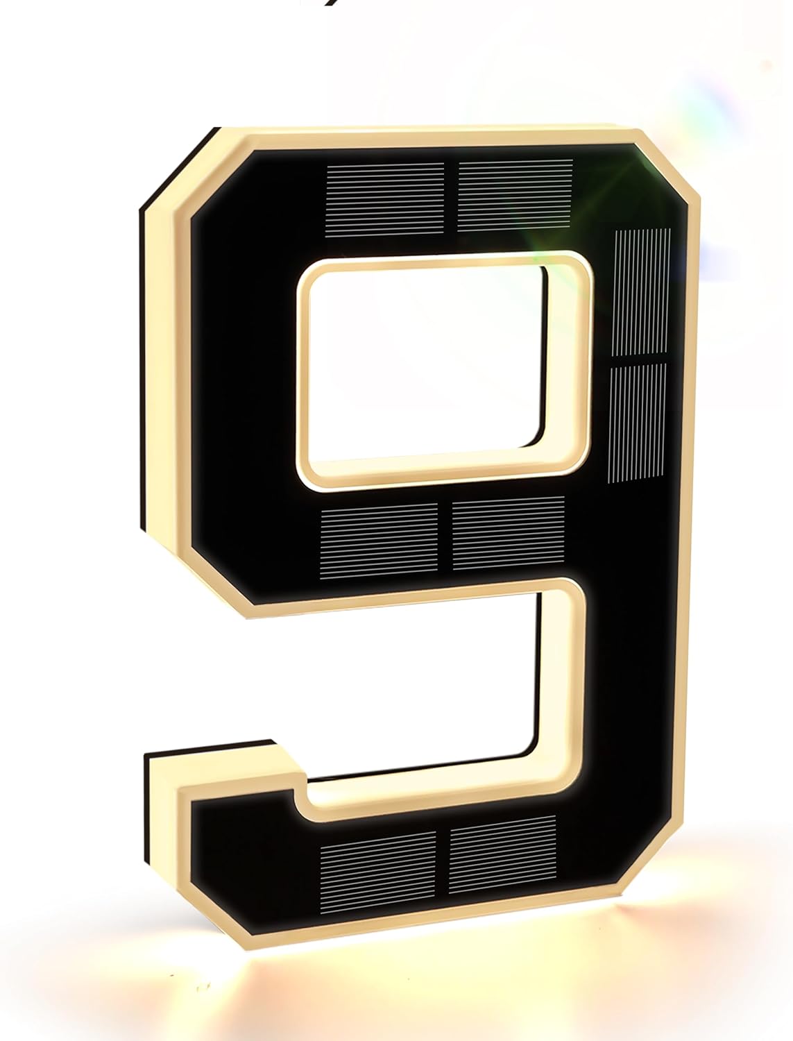 9 Inch Solar Lighted House Numbers for Outside