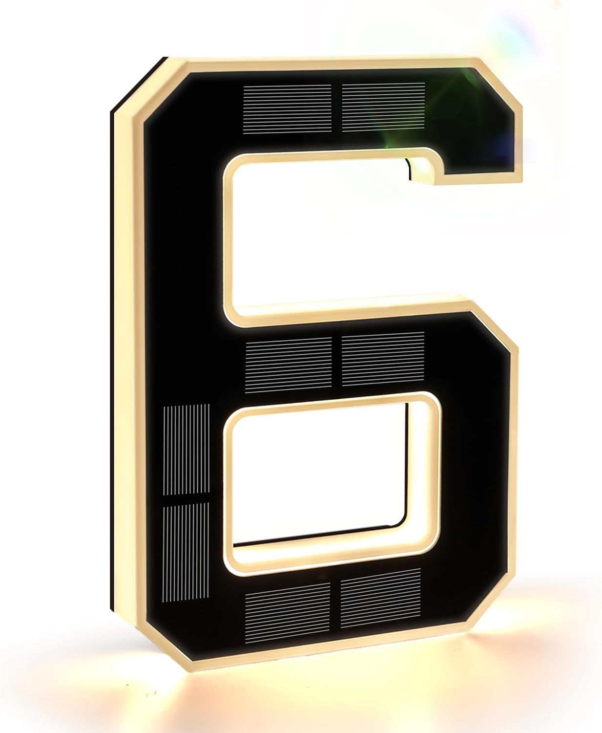 9 Inch Solar Lighted House Numbers for Outside