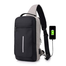 Load image into Gallery viewer, Anti-theft USB charging chest bag with you - Dot Com Product
