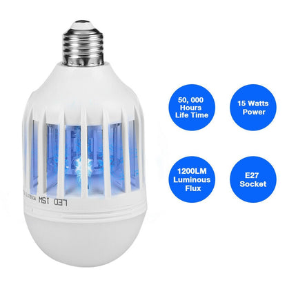 Bug Zapper Light Bulb Mosquito Lamp - Dot Com Product