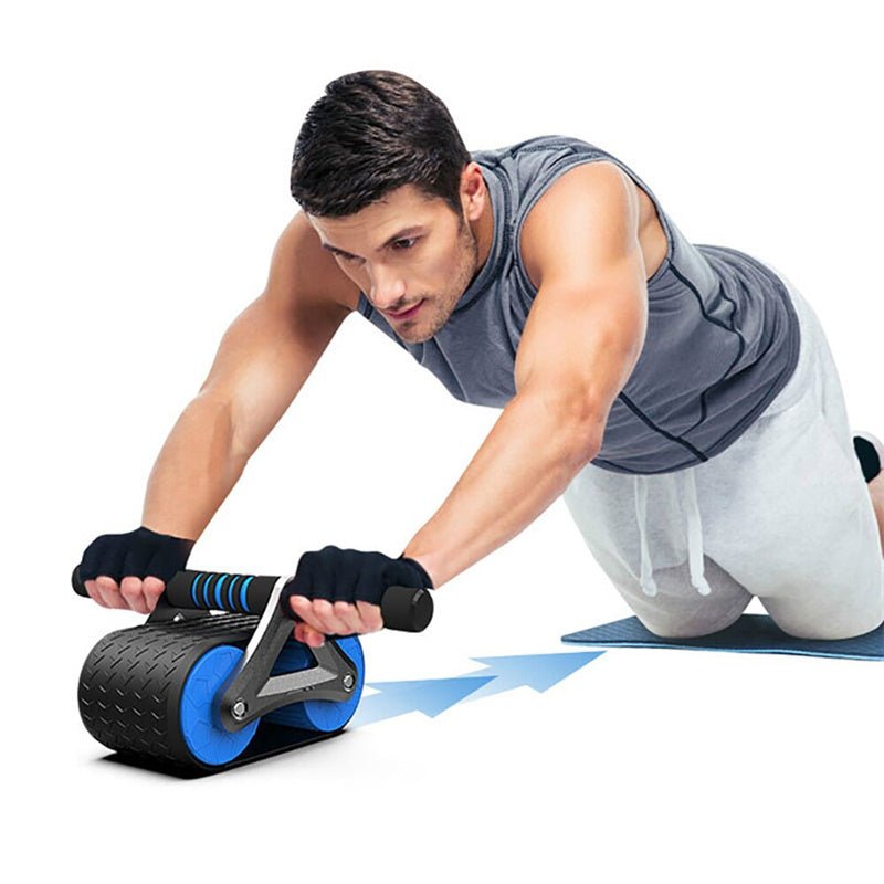 Double Wheel Abdominal Exerciser - Dot Com Product