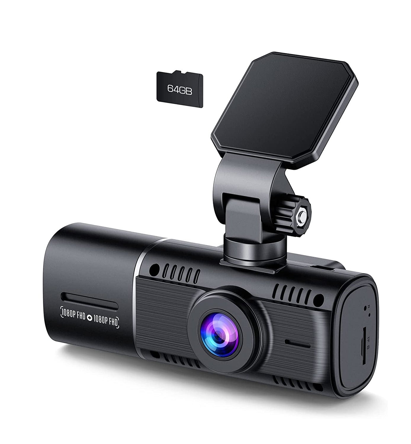 Dual Dash Cam with IR Night Vision for Cars - Dot Com Product