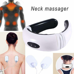 Electric Tens Unit Pulse Neck Massager - Dot Com Product