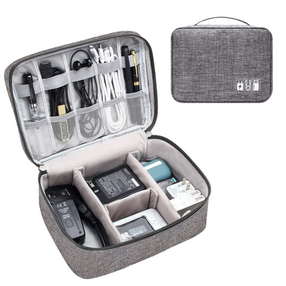 Electronics Organizer Travel Cable Organizer Bag Waterproof Portable Digital Storage Bag Electronic Accessories Case Cable Charger Organizer Case - Dot Com Product