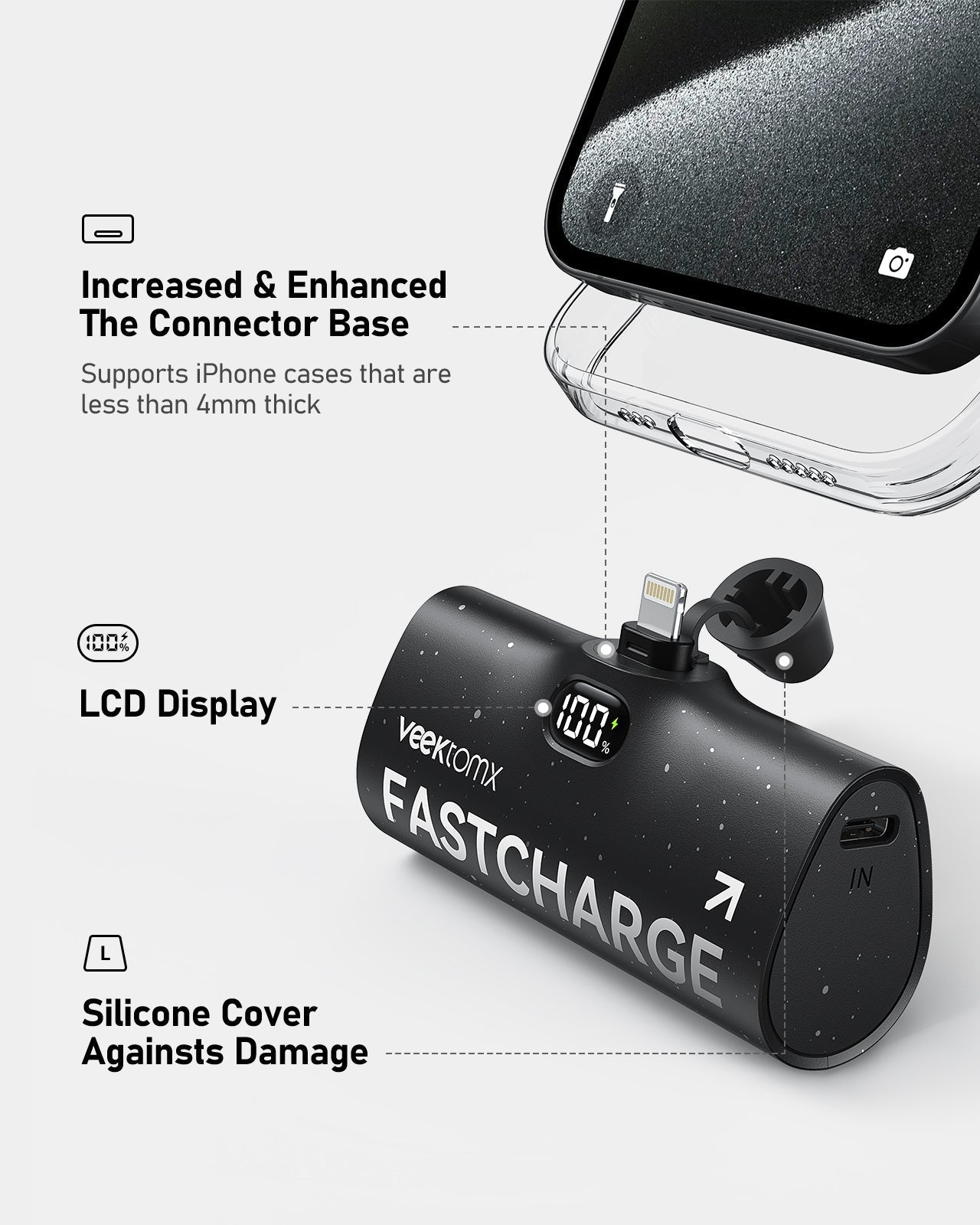 Fast Charging Power Bank Mini 5000mAh PD Battery Pack - Dot Com Product