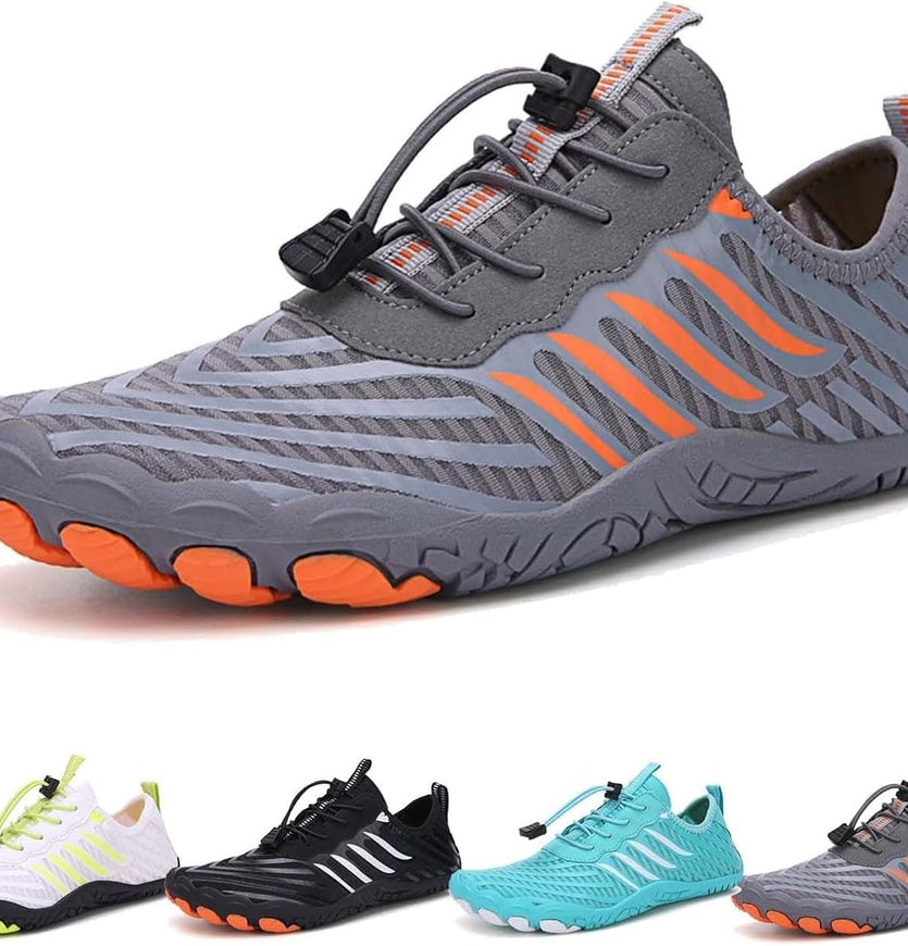 Grounded Footwear for Women Men with Neuropathy, Hike Footwear Barefoot Shoes Women Men, 2024 New Upgrade Comfortable Lightweight Non - Slip Water Shoes Wide Toe Box - Dot Com Product