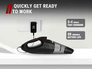 Handheld Vacuum Wireless Portable 10000Pa - Cordless Lightweight Low-Noise Fast Charging USB Vacuum Cleaner 800mL Capacity With LED Light Washable HEPA Filter Easy Cleaning For Home Office Car - Dot Com Product