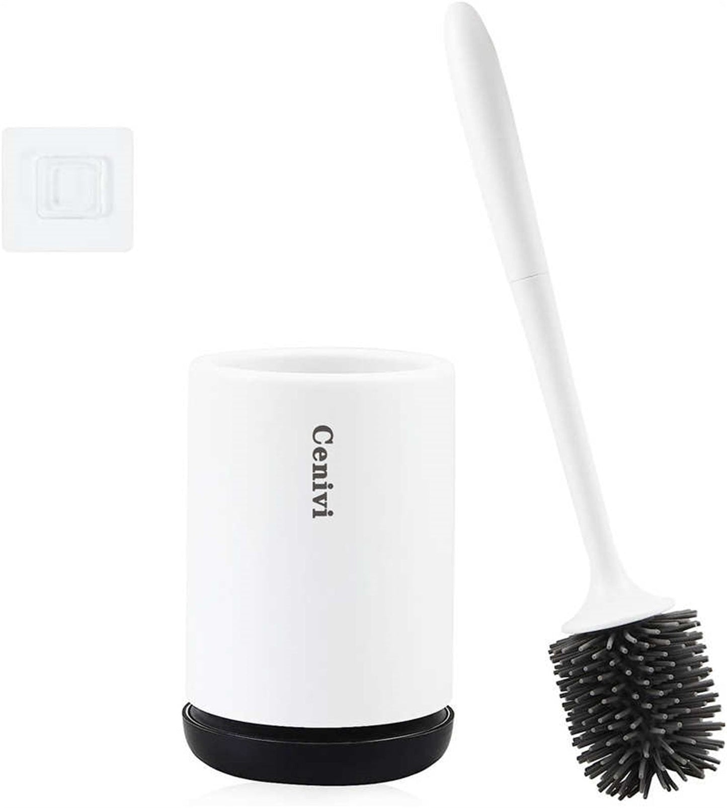 Home Fashion Simple Toilet Cleaning Brush Set - Dot Com Product