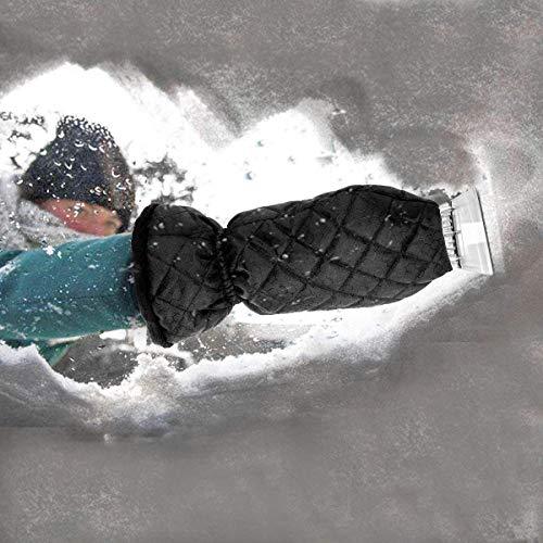 Ice scraping gloves and snow shovel for windshield - Dot Com Product