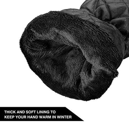 Ice scraping gloves and snow shovel for windshield - Dot Com Product