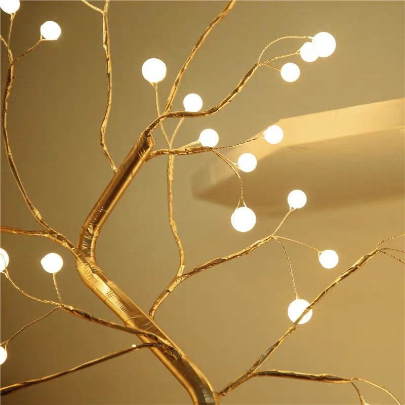 Led Copper Wire Light Bedroom Light - Dot Com Product