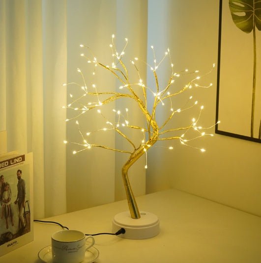 Led Copper Wire Light Bedroom Light - Dot Com Product