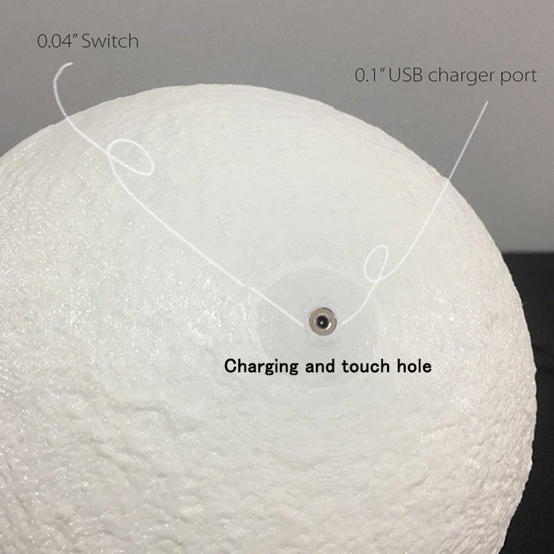 LED Night Lights Moon Lamp - Dot Com Product