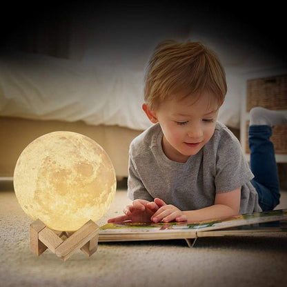 LED Night Lights Moon Lamp - Dot Com Product