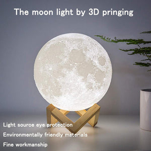 LED Night Lights Moon Lamp - Dot Com Product