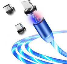 Load image into Gallery viewer, Light Magnetic Data Cable for iPhone, Android, Type-C - Dot Com Product
